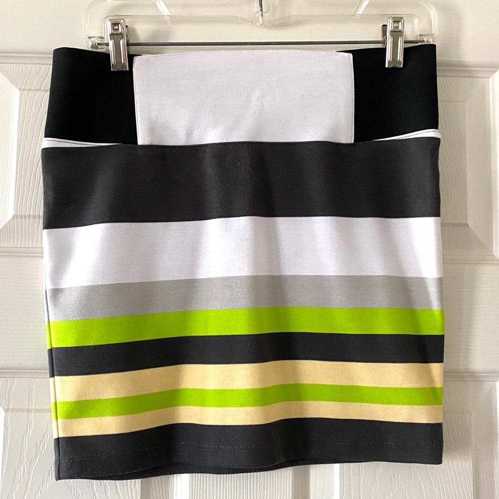 Striped Mini-skirt